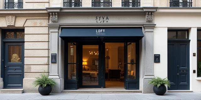 Entrée de l'immeuble Sylva Loft rue Saint-Sabin Paris